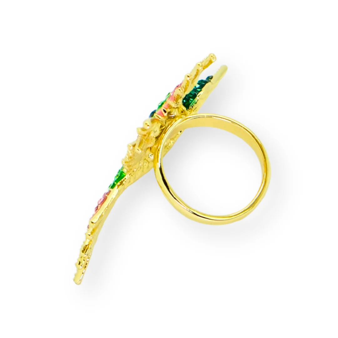Adjustable Hummingbird Ring - Image 3