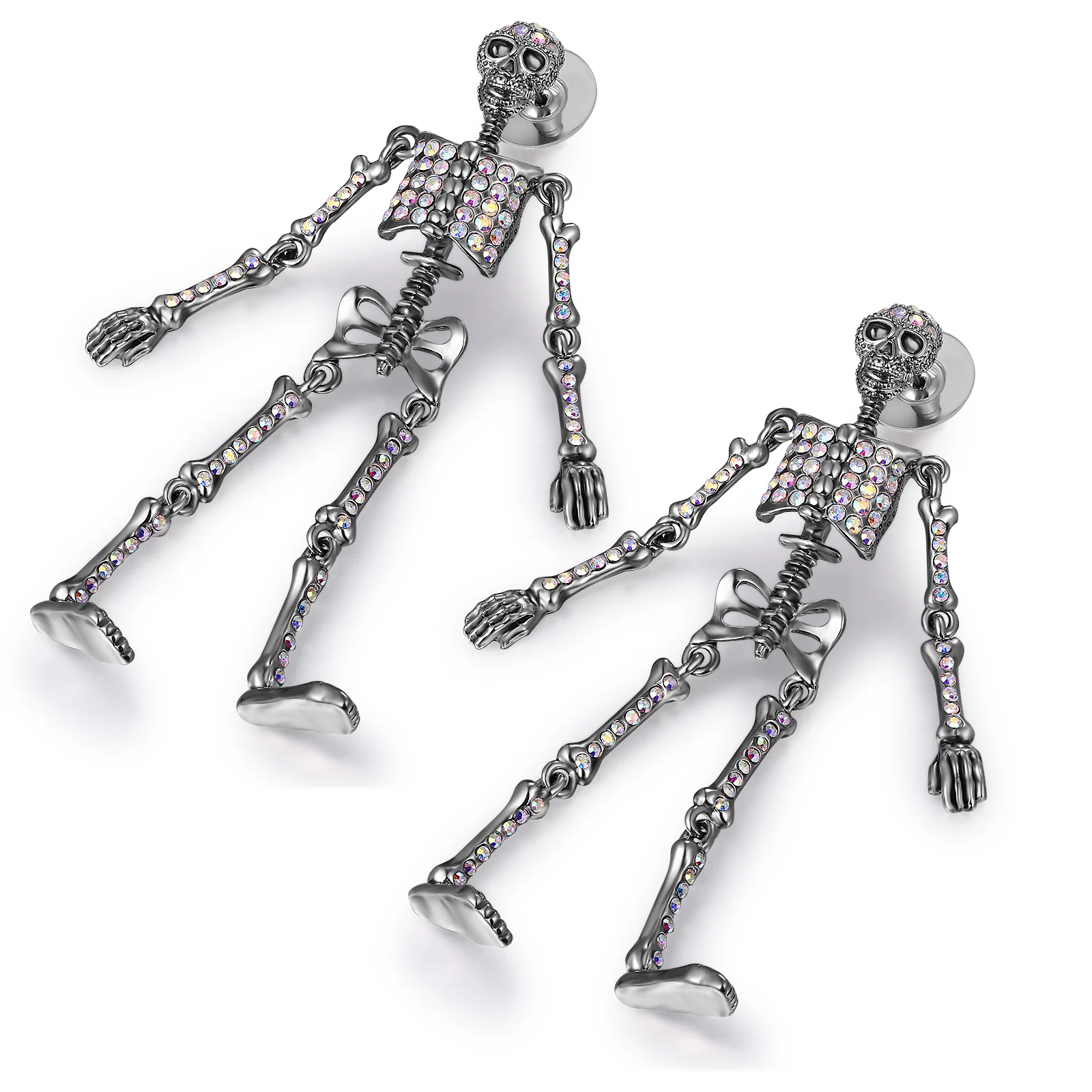 Articulated Skeleton Earrings - Image 7