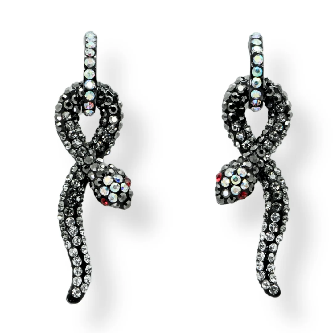 Coiled Snake Earrings - Image 4