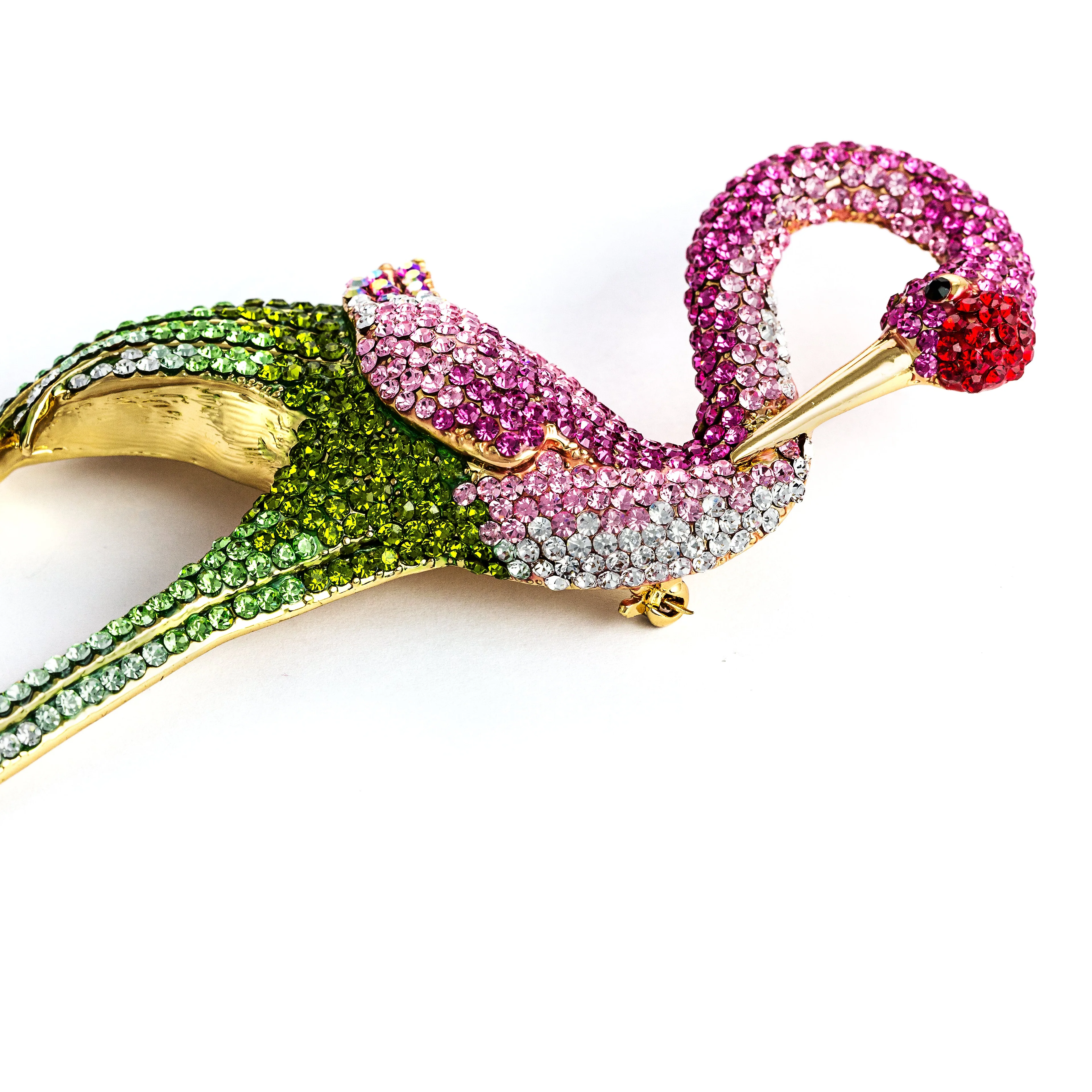 Paradise Flamingo Brooch - Image 2