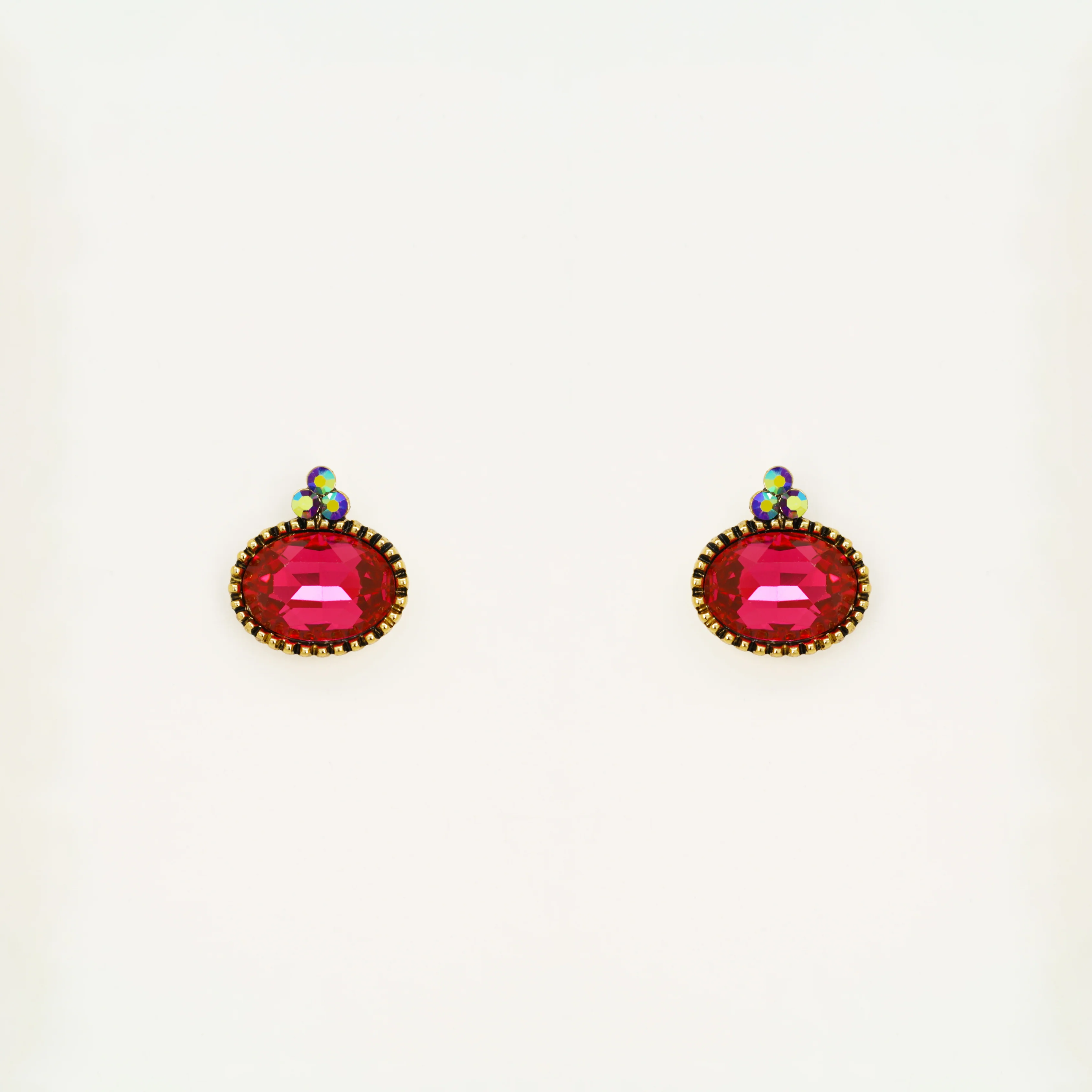 Oval Stud Earrings - Image 5