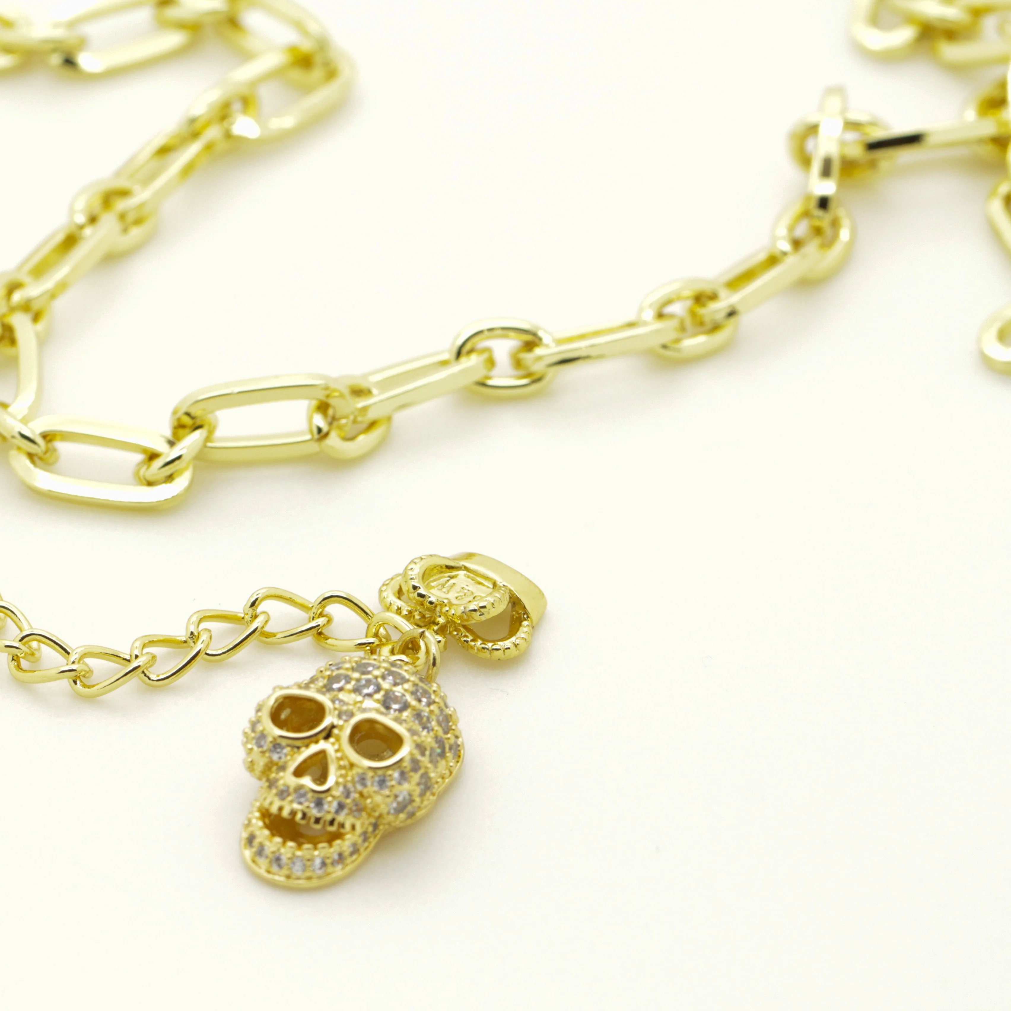 Crystal Skull Chain Belt - Image 4