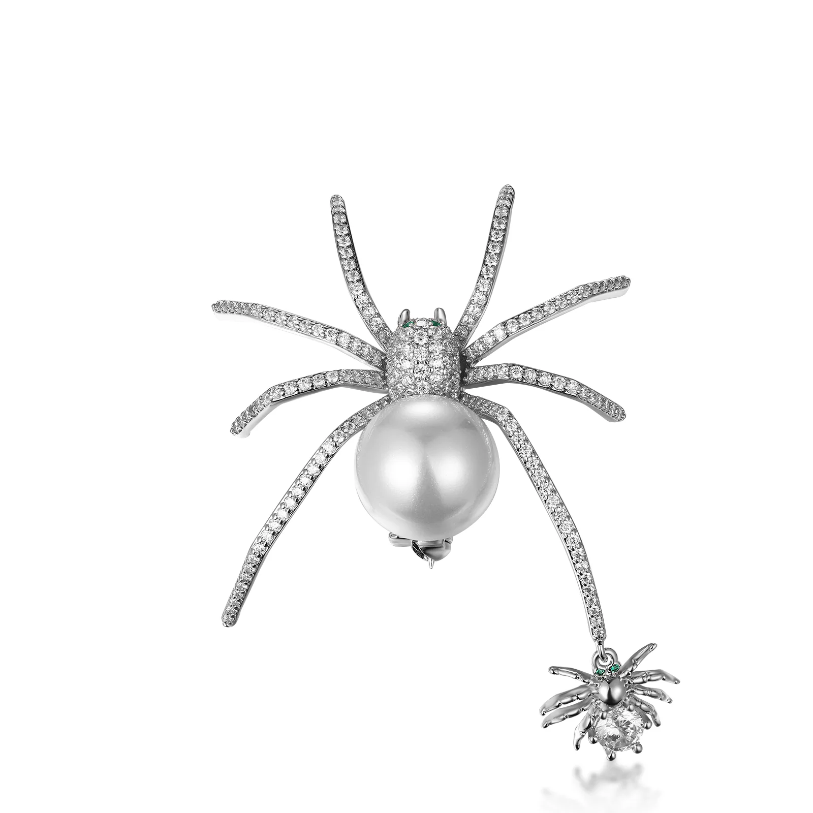 Double Spider Brooch - Image 2