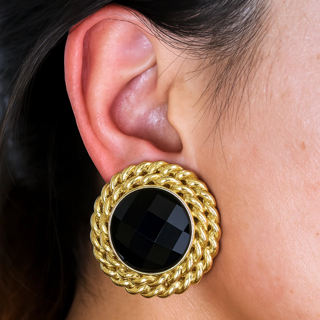 French Style Clip on Earrings - Image 2