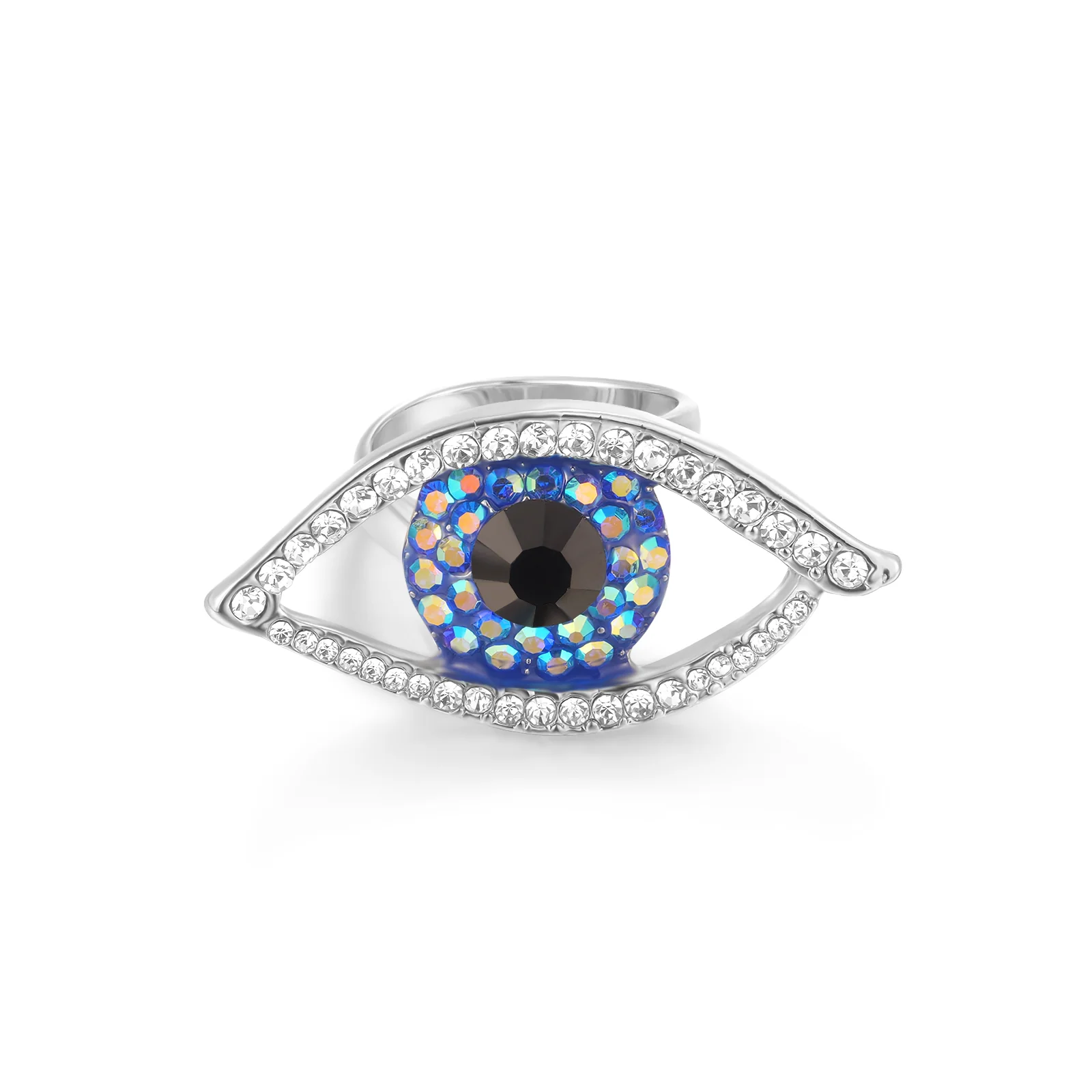 Medium Crystal Eye Ring - Image 4