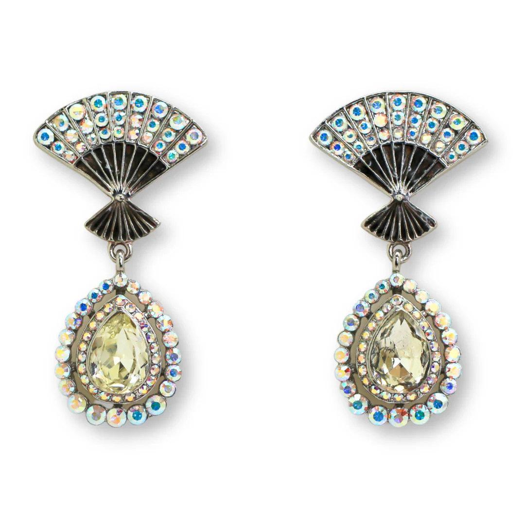 Oriental Fan Earrings - Image 5