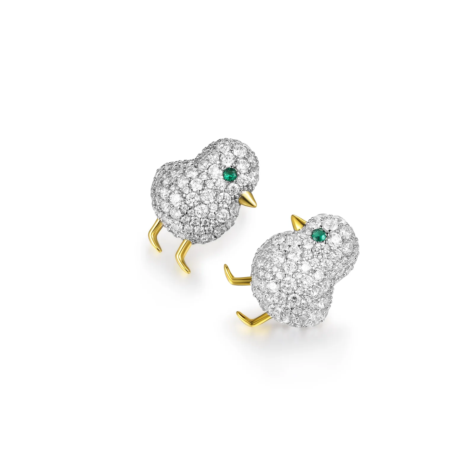 Sterling Silver Chick Earrings - Image 5