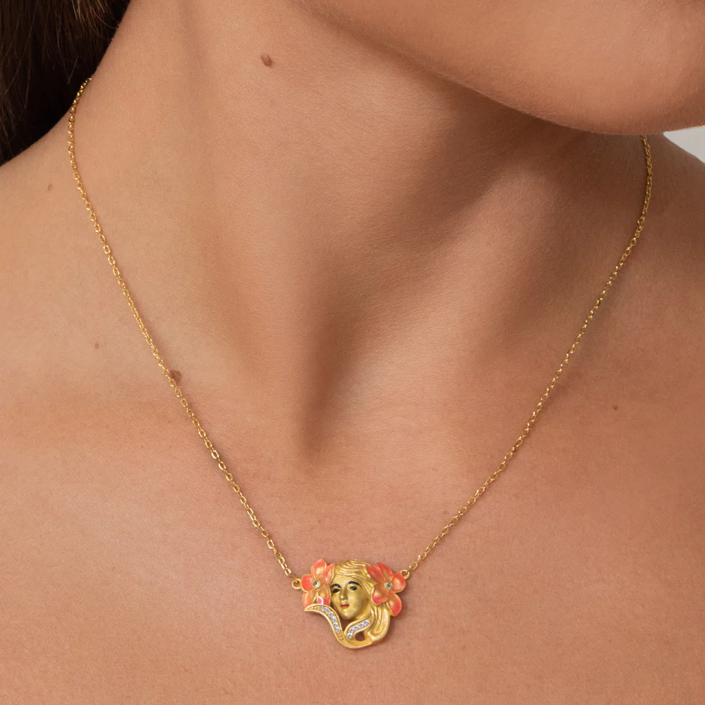 Virgo Zodiac Necklace - Image 2